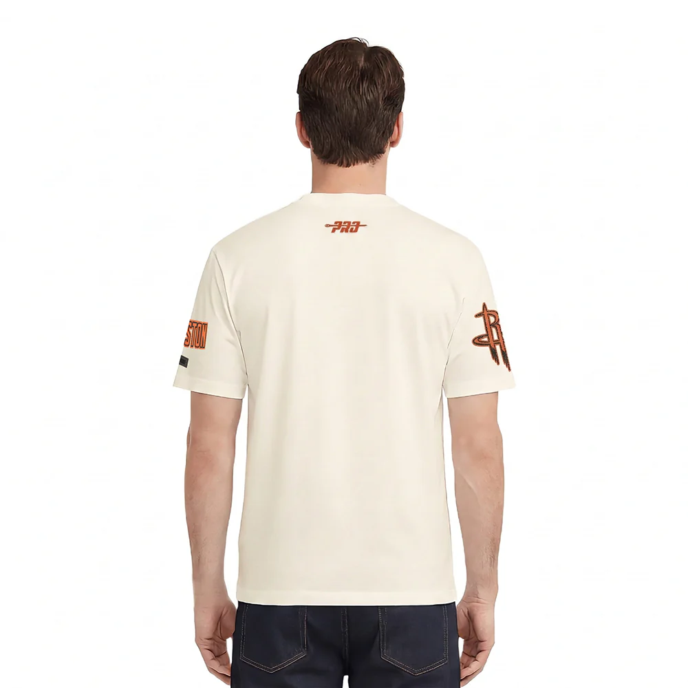 NBA HOUSTON ROCKETS NBA TONAL MEN'S SJ TEE (EGGSHELL) - Image 2