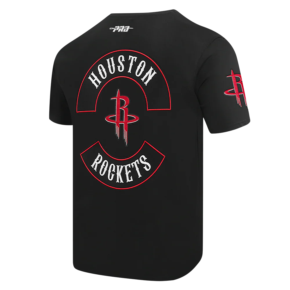 NBA HOUSTON ROCKETS BORN FOR SPORT MEN'S SJ TEE (BLACK) - Image 4
