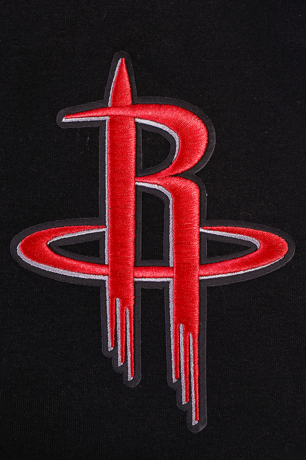 NBA HOUSTON ROCKETS SCRIPT TAIL MEN'S DOUBLE KNIT 2.0 SHORT (BLACK/RED) - Image 7