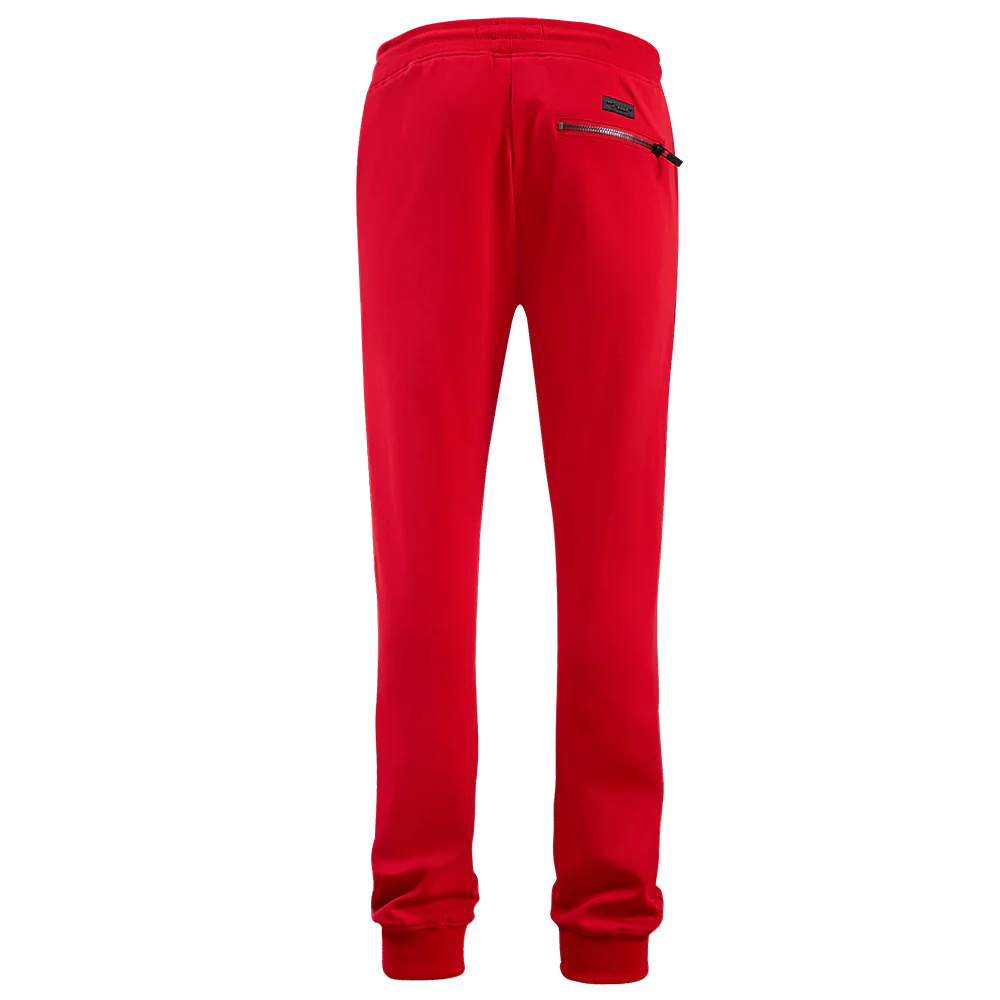 NBA HOUSTON ROCKETS CLASSIC CHENILLE MEN'S JOGGER (RED) - Image 3