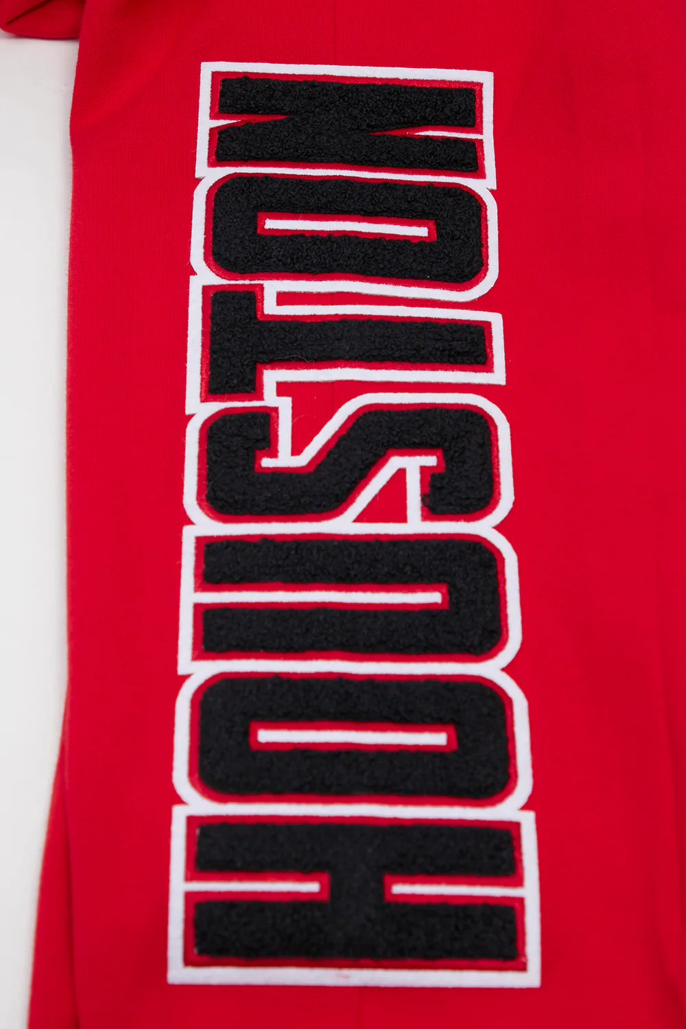 NBA HOUSTON ROCKETS CLASSIC CHENILLE MEN'S JOGGER (RED) - Image 7
