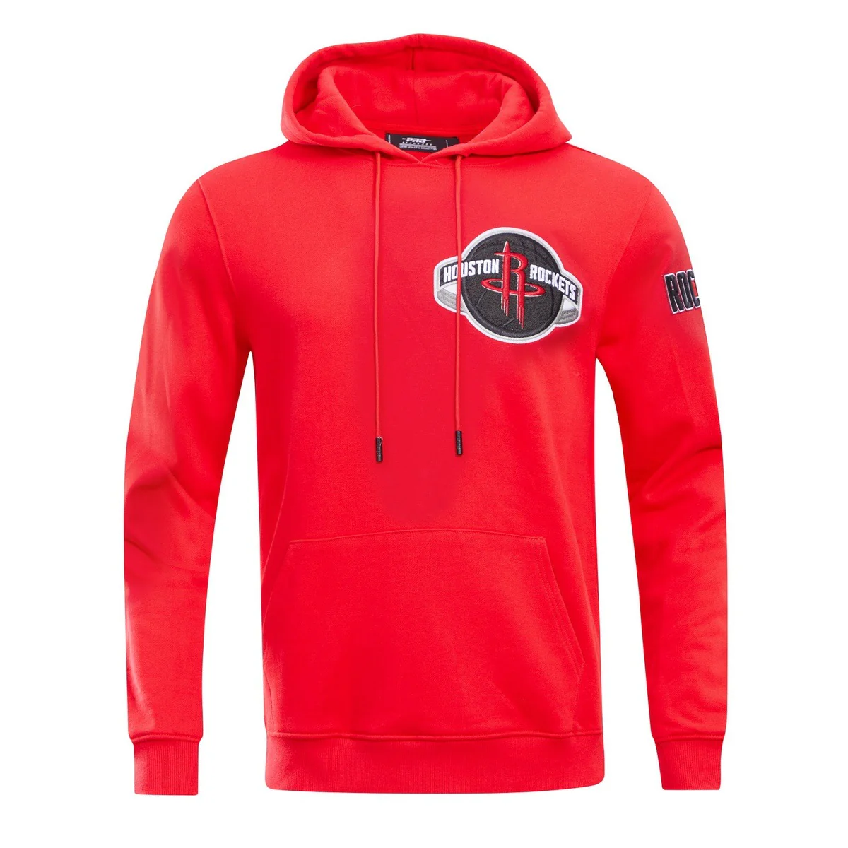 NBA HOUSTON ROCKETS CLASSIC CHENILLE MEN'S PO HOODIE (RED)
