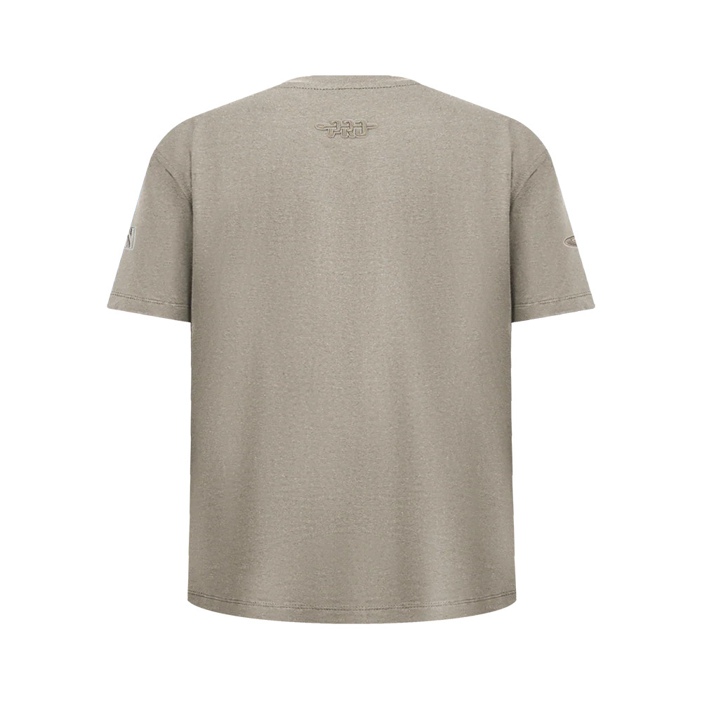 NBA HOUSTON ROCKETS NEUTRAL BIG BOY'S SS TEE (TAUPE) - Image 3