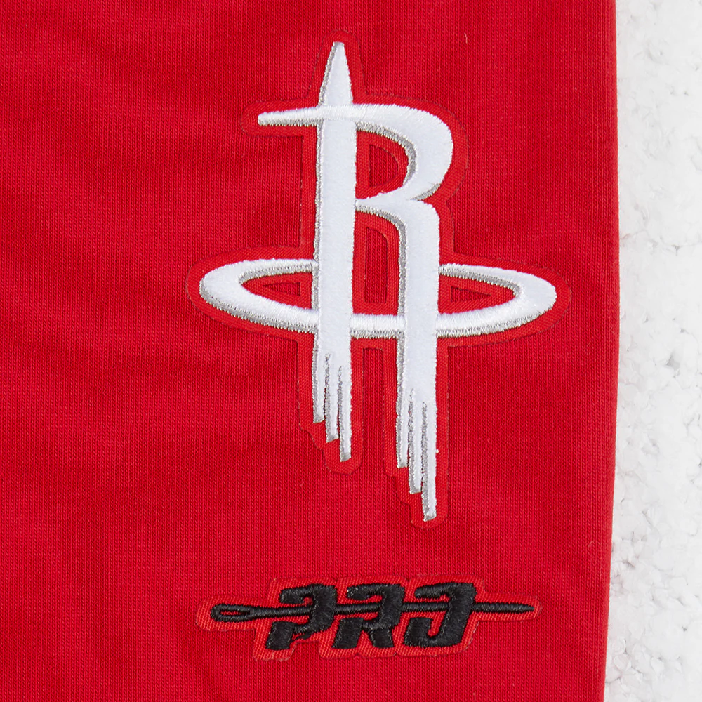 NBA HOUSTON ROCKETS RETRO CLASSIC BIG GIRLS LEGGING (RED) - Image 3