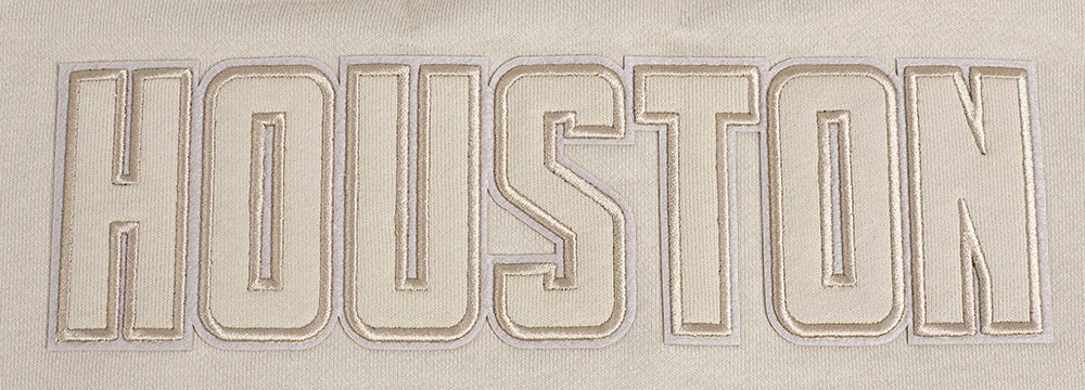 NBA HOUSTON ROCKETS NEUTRAL WOMEN'S CREWNECK (TAUPE) - Image 7