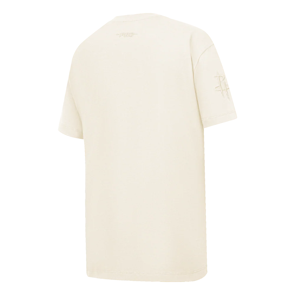 NBA HOUSTON ROCKETS NEUTRAL LITTLE BOYS SHORT SLEEVE TEE (EGGSHELL) - Image 4
