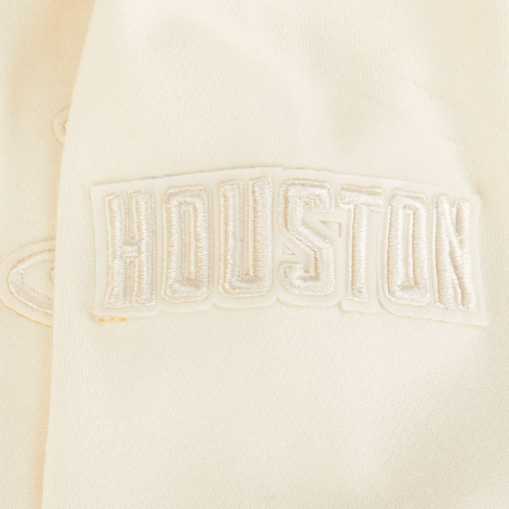 NBA HOUSTON ROCKETS NEUTRAL LITTLE BOYS FLEECE PULLOVER HOODIE (EGGSHELL) - Image 6