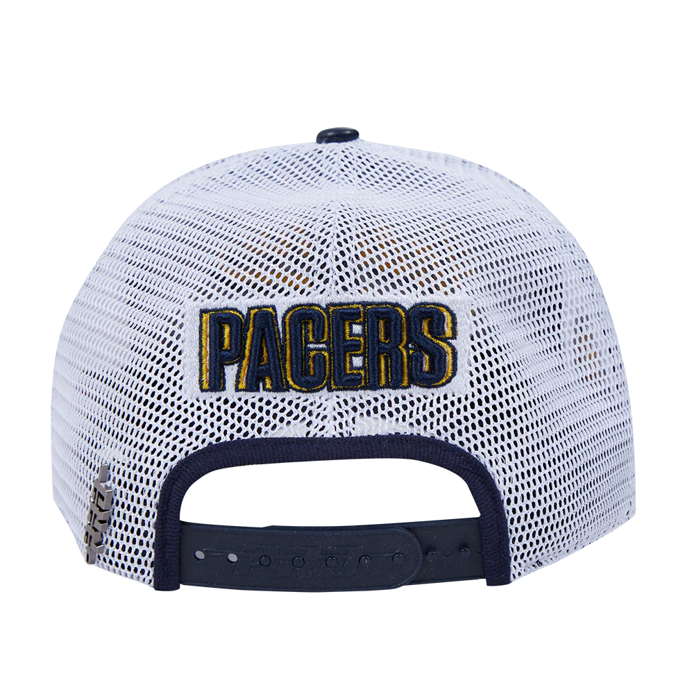NBA INDIANA PACERS SCRIPT TAIL TRUCKER HAT (MIDNIGHT NAVY) - Image 5