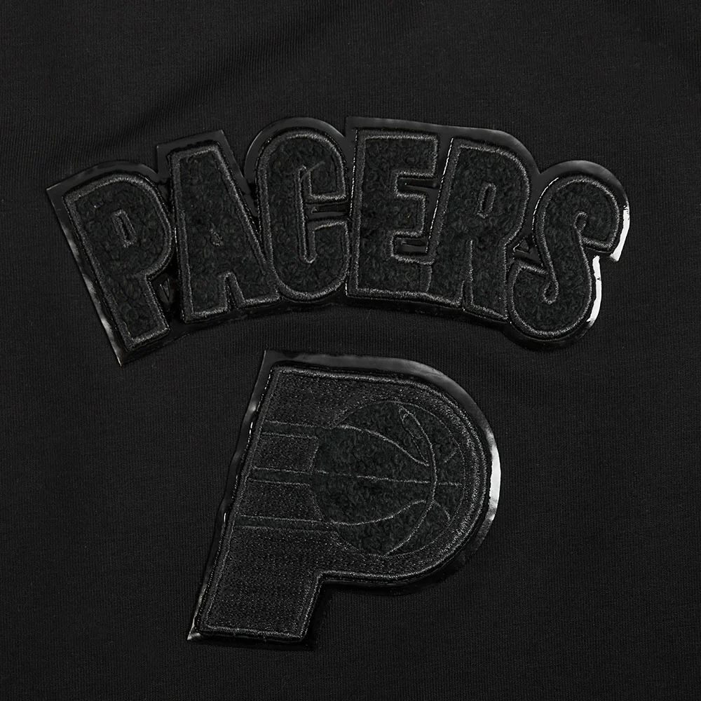 NBA INDIANA PACERS TRIPLE BLACK WOMEN'S RELAXED FIT RACERBACK (TRIPLE BLACK) - Image 5