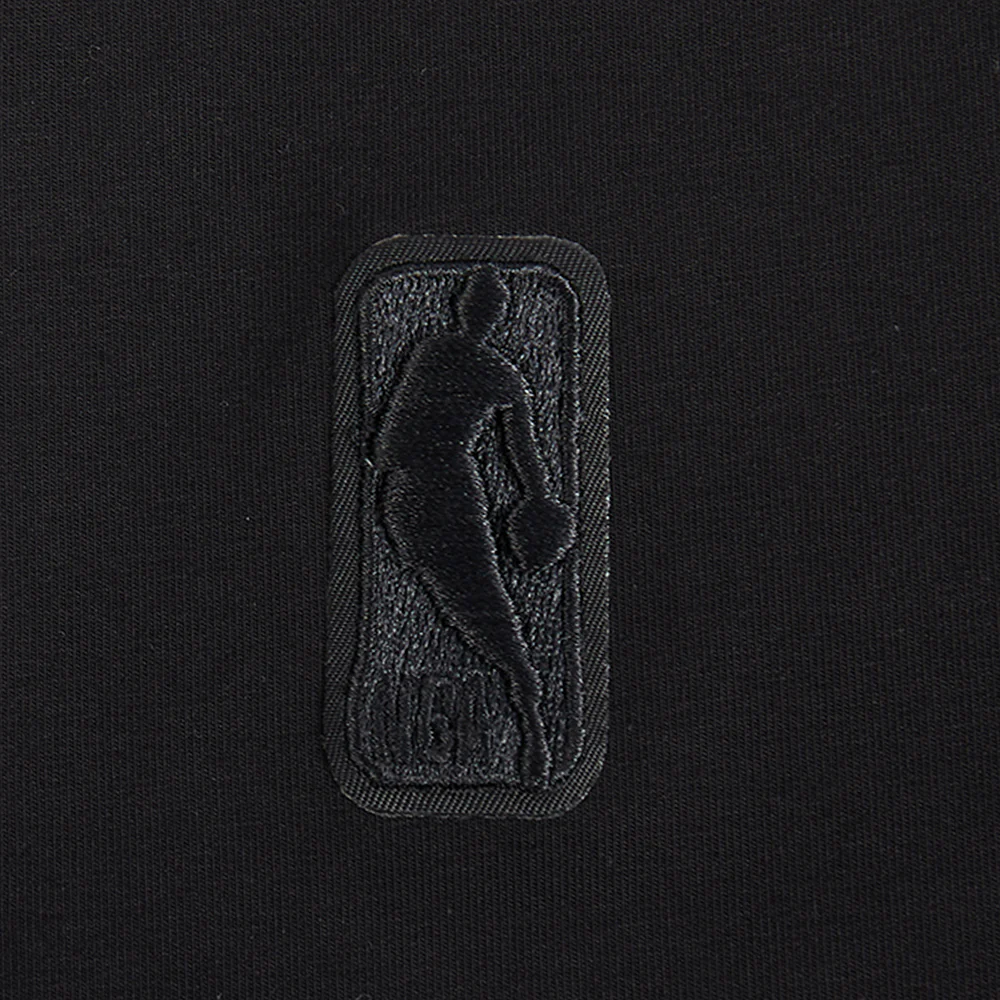 NBA INDIANA PACERS TRIPLE BLACK WOMEN'S SJ BOXY TEE (TRIPLE BLACK) - Image 7