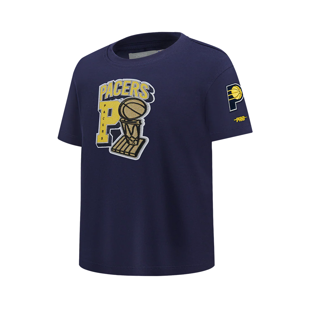 INDIANA PACERS NBA FINALS 2025 BIG BOY'S SS TEE (MIDNIGHT NAVY) - Image 2