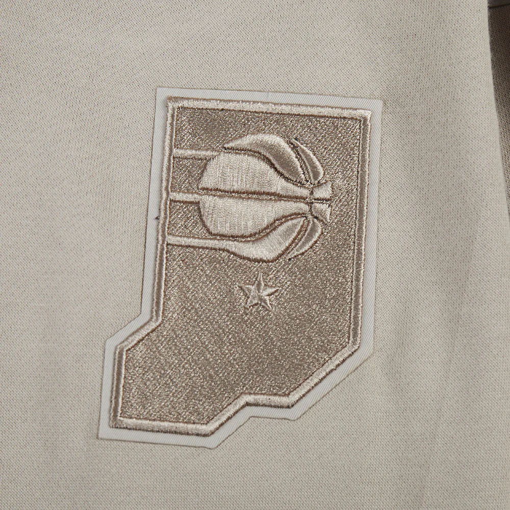 NBA INDIANA PACERS NEUTRAL BIG BOYS FLC CREWNECK (TAUPE) - Image 7