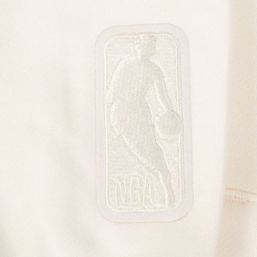 NBA INDIANA PACERS TYRESE HALIBURTON #0 NEUTRAL PNN BIG BOY'S FLEECE PO HOODIE (EGGSHELL) - Image 5