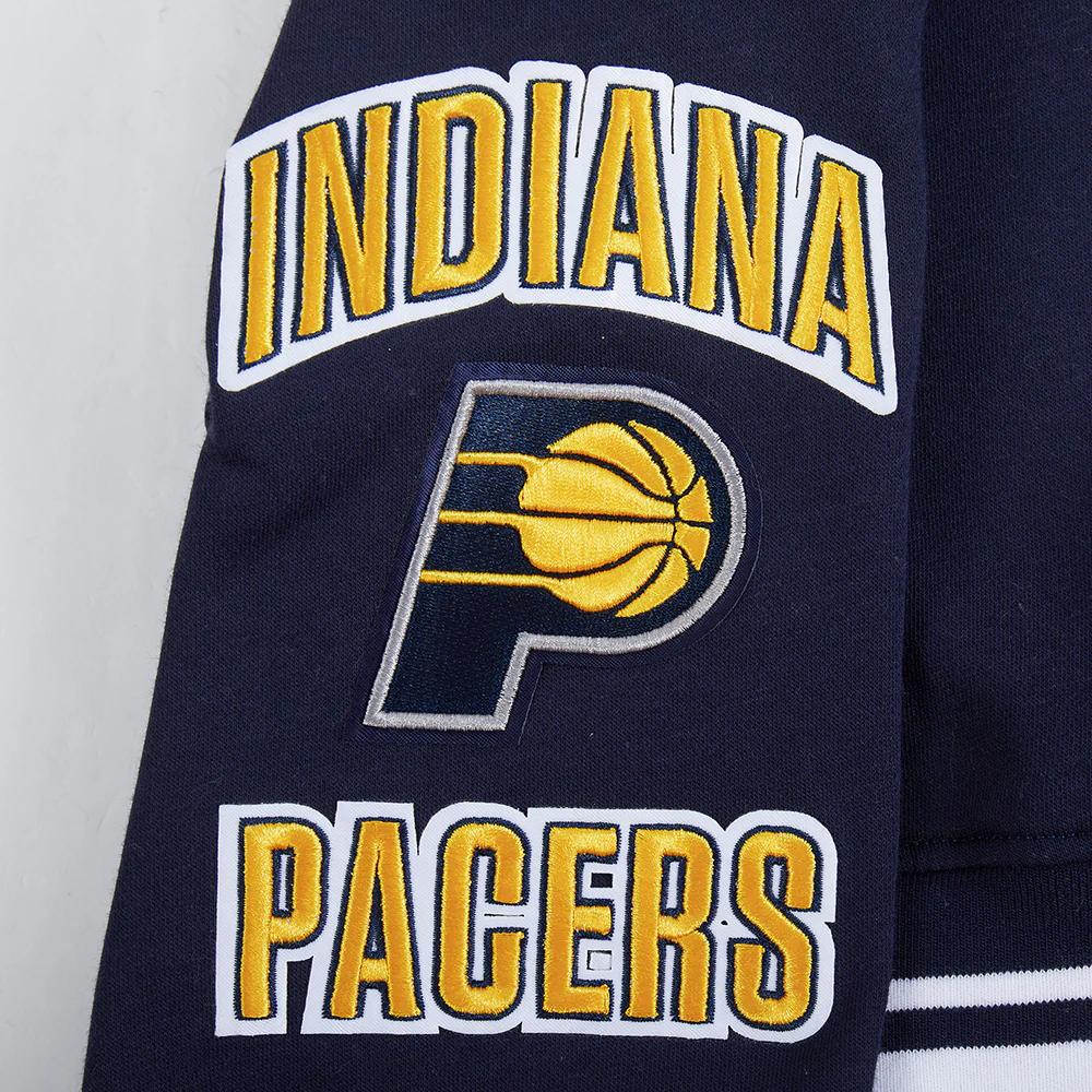 INDIANA PACERS RETRO CLASSIC BIG GIRL'S RIB FLC PO HOODIE (MIDNIGHT NAVY) - Image 8