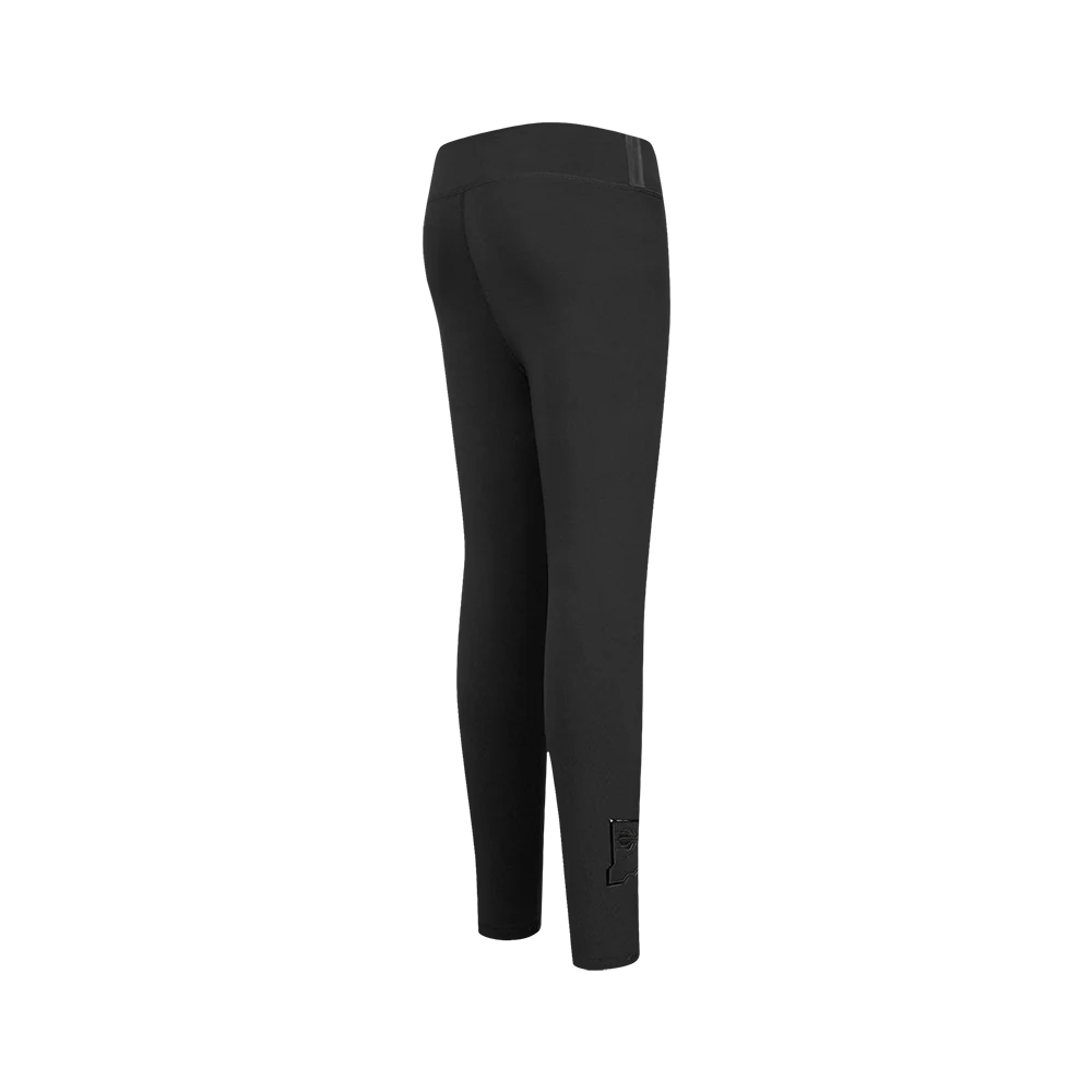 NBA INDIANA PACERS TRIPLE BLACK WOMEN'S JERSEY LEGGING (TRIPLE BLACK) - Image 3