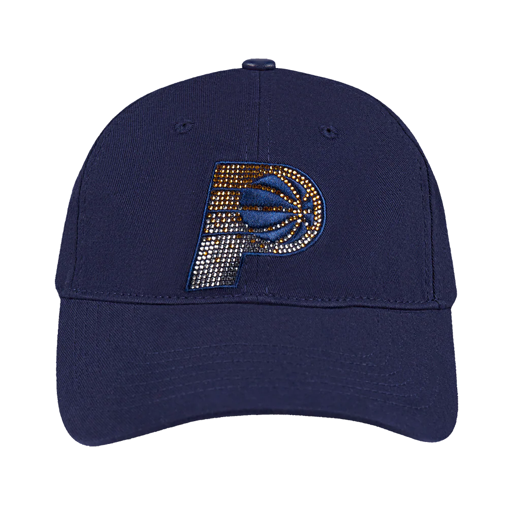 NBA INDIANA PACERS JEWELS WOMEN'S DAD HAT (MIDNIGHT NAVY)