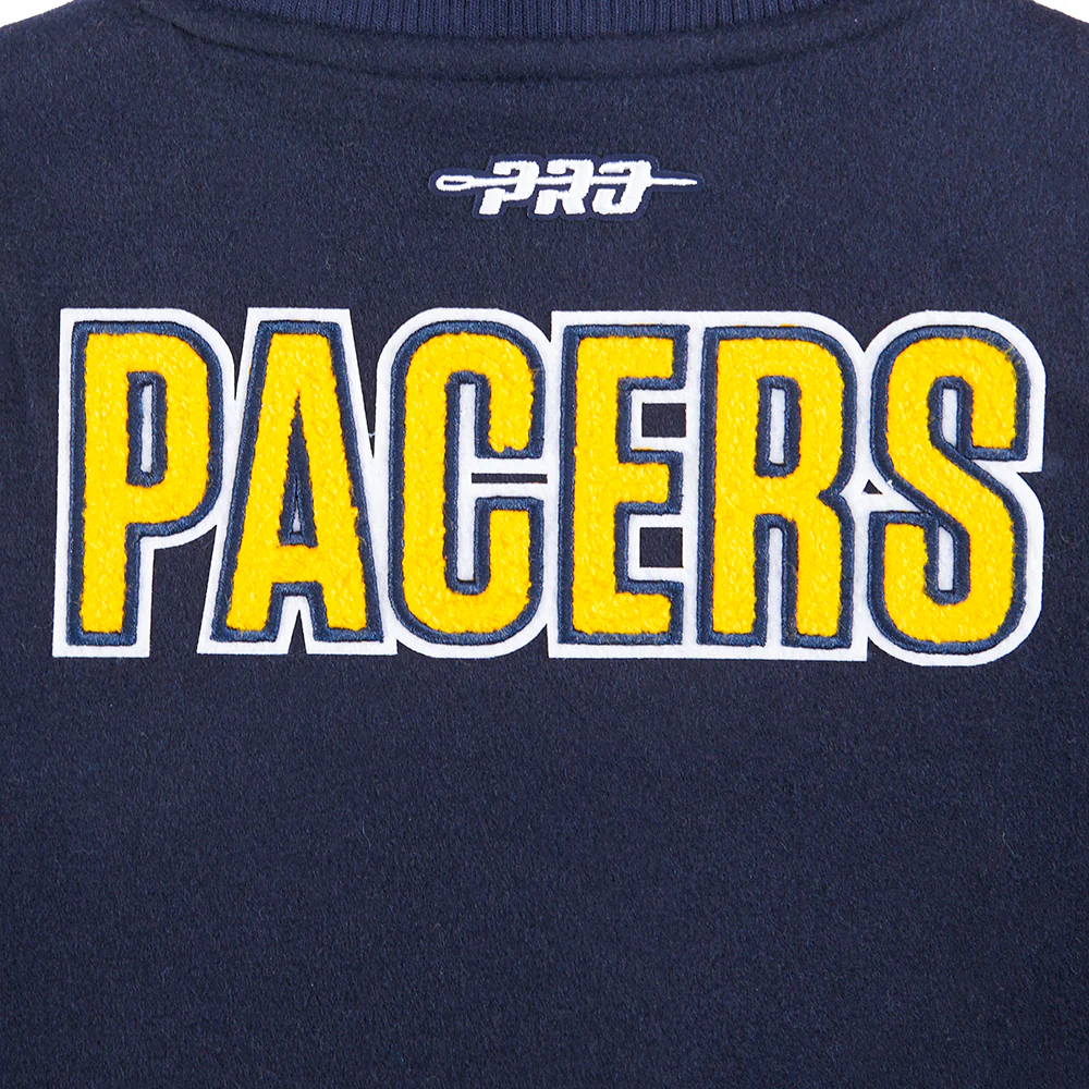 NBA INDIANA PACERS CLASSIC TODDLER BOYS WOOL VARSITY JACKET (MIDNIGHT NAVY/WHITE) - Image 6
