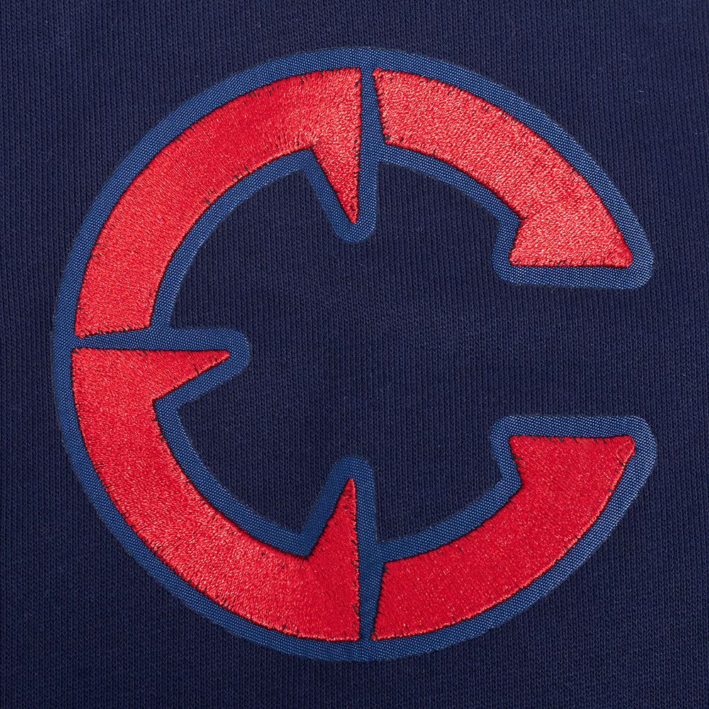 NBA LOS ANGELES CLIPPERS OLD ENGLISH MEN'S PULL OVER HOODIE (MIDNIGHT NAVY) - Image 7