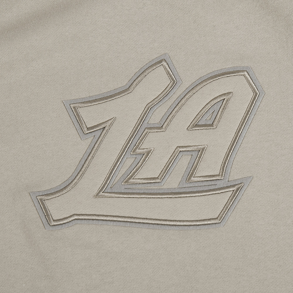NBA LOS ANGELES CLIPPERS NEUTRAL MEN'S DROP SHOULDER FLC CREWNECK (TAUPE) - Image 5