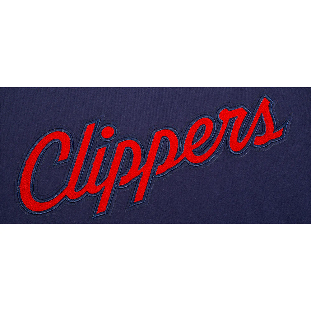 NBA LOS ANGELES CLIPPERS CLASSIC BIG BOY'S SJ TEE (MIDNIGHT NAVY) - Image 6