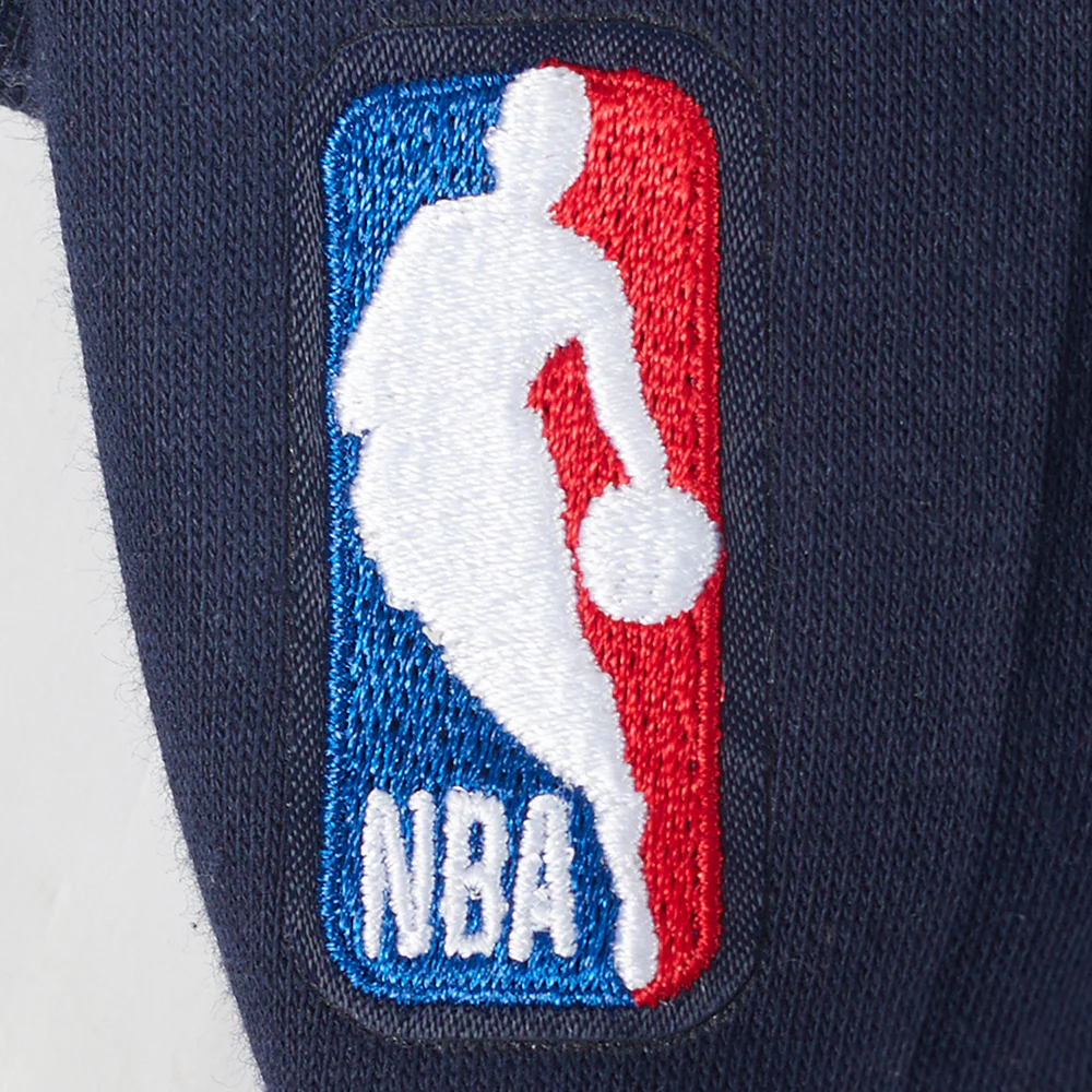 NBA LOS ANGELES CLIPPERS RETRO CLASSIC BIG GIRLS RIB FLEECE CREWNECK (MIDNIGHT NAVY) - Image 5