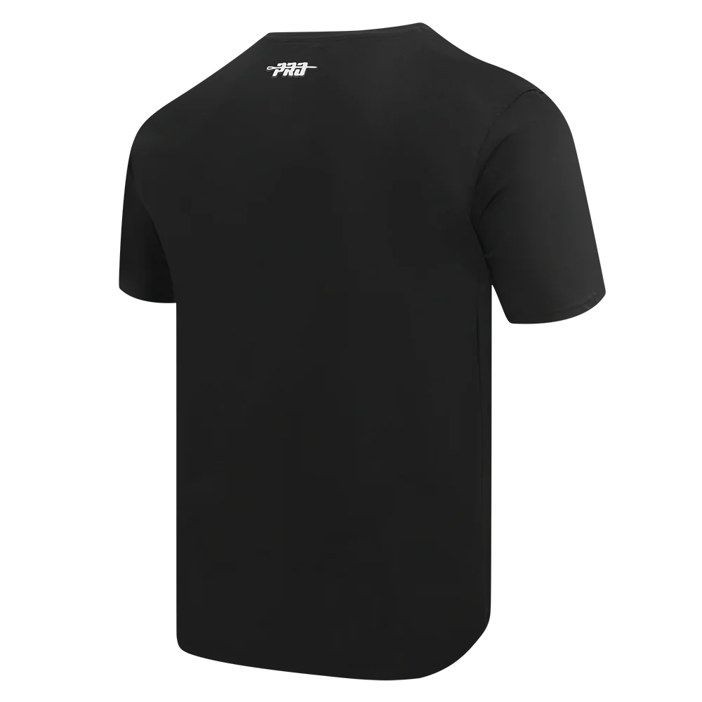 NBA LOS ANGELES LAKERS SOUVENIR MEN'S SINGLE JERSEY TEE (BLACK) - Image 8