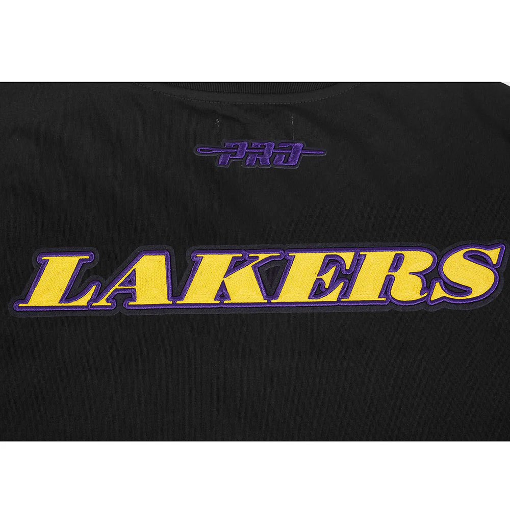 NBA LOS ANGELES LAKERS BEST OF MEN'S DROP SHOULDER TEE (BLACK) - Image 10