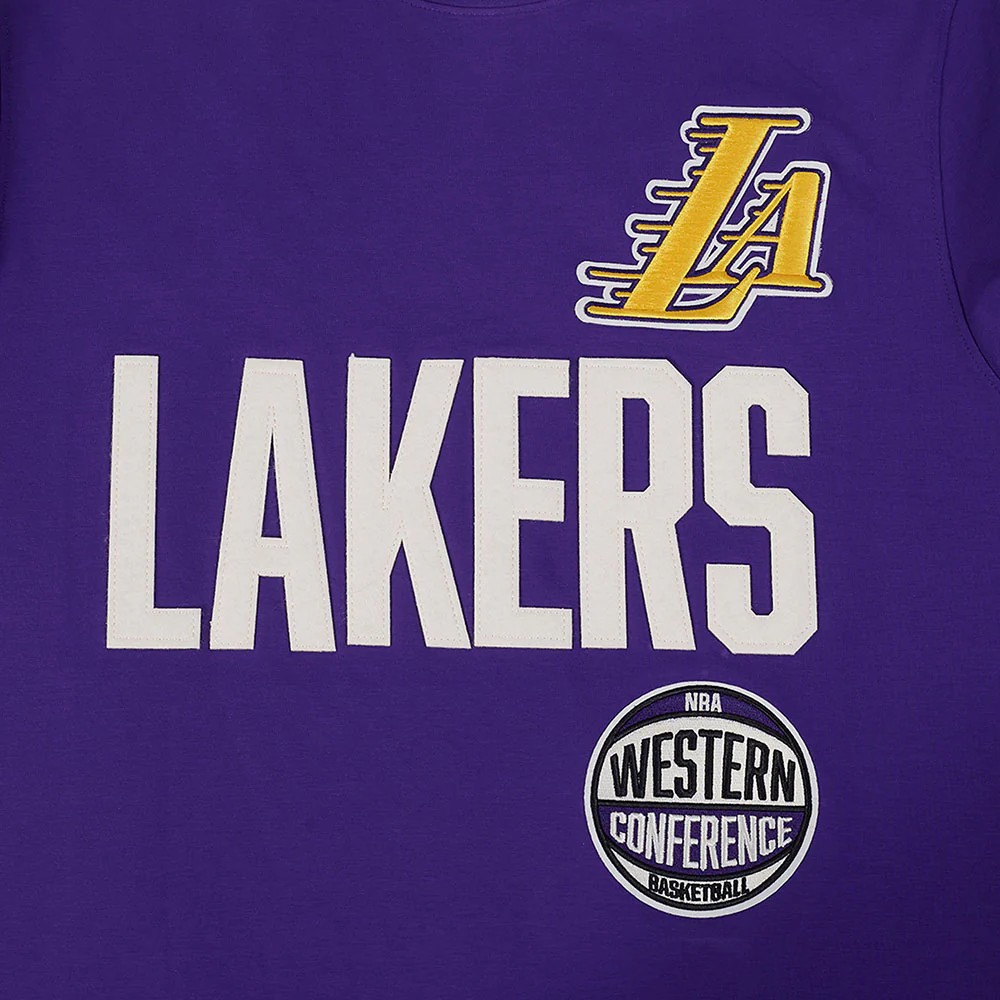 NBA LOS ANGELES LAKERS MODERN ORIGINALS MEN'S SJ TEE (Purple) - Image 7