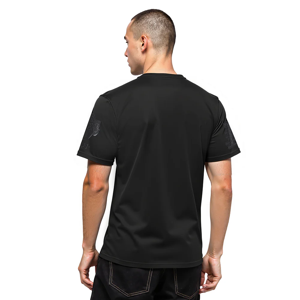 NBA LOS ANGELES LAKERS CLASSIC 3BK MEN'S SJ TEE (BLACK) - Image 2