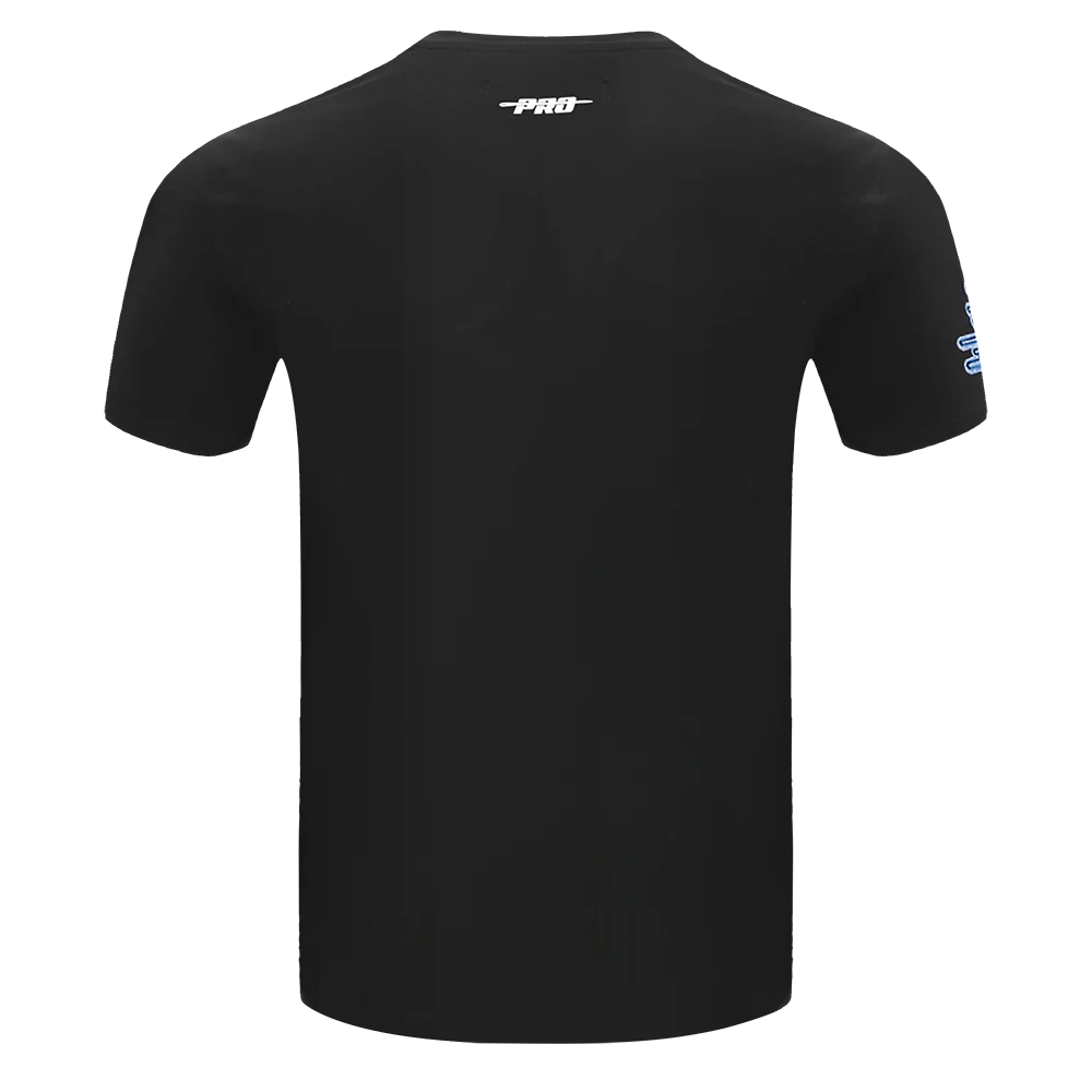 NBA LOS ANGELES LAKERS VARSITY BLUES MEN'S TEE (BLACK) - Image 3