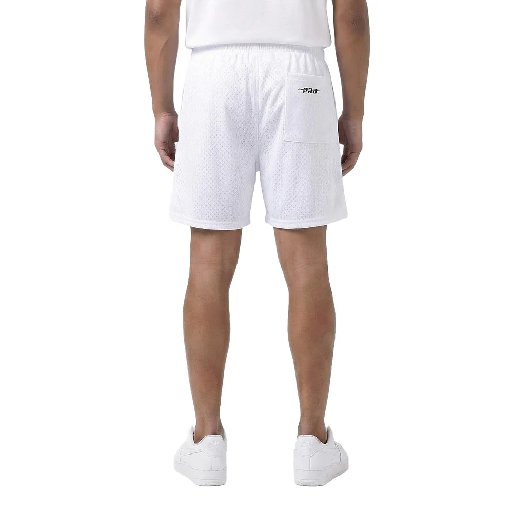 NBA LOS ANGELES LAKERS SOUVENIR MEN'S MESH SHORT (WHITE) - Image 3