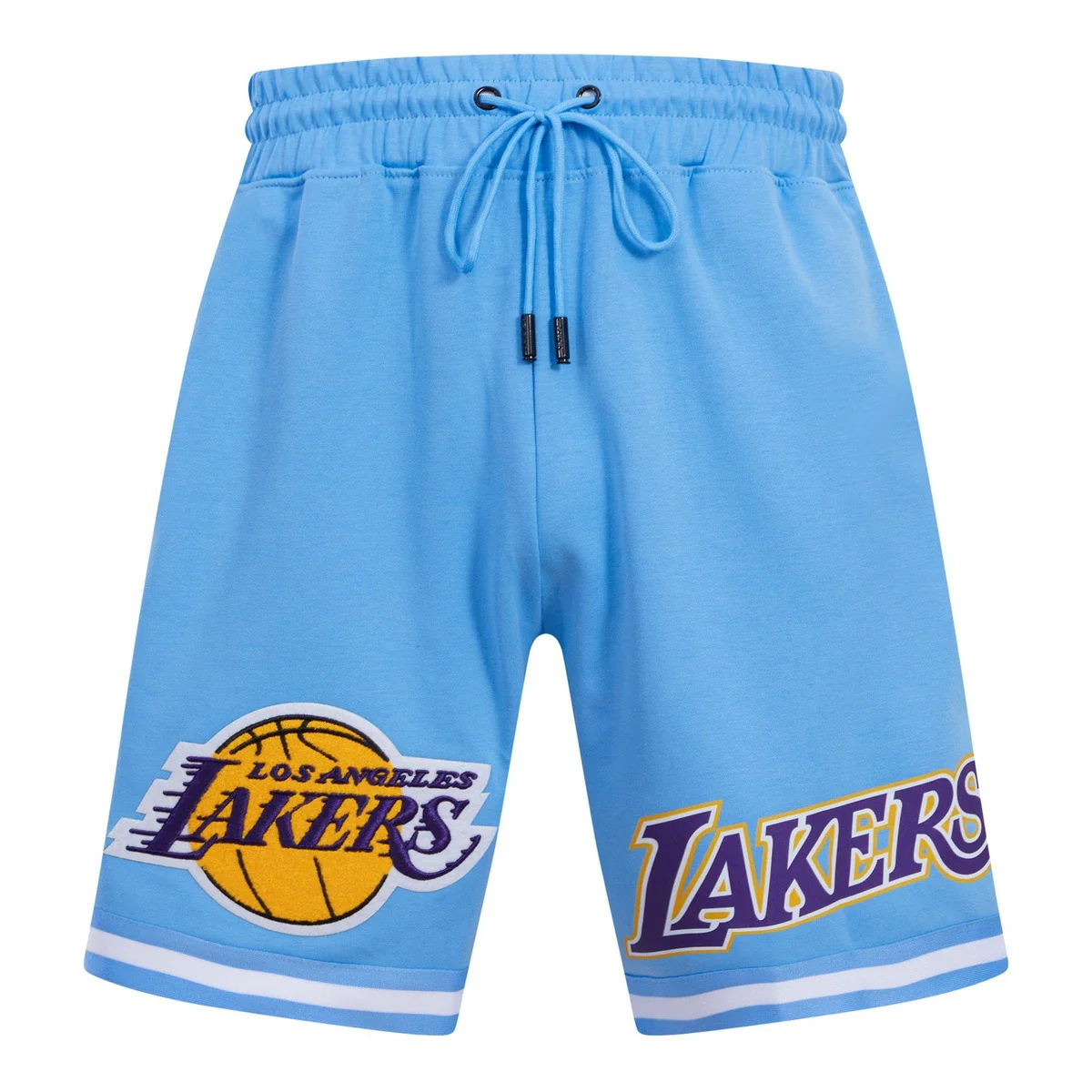 NBA LOS ANGELES LAKERS CLASSIC CHENILLE MEN'S SHORT (UNIVERSITY BLUE) - Image 2
