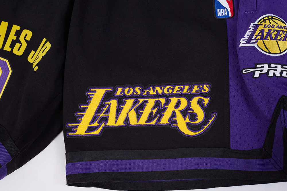 NBA LOS ANGELES LAKERS BRONNY JAMES JR. #9 CLASSIC PNN MEN'S PRO 2.0 (BLACK/PURPLE) - Image 6