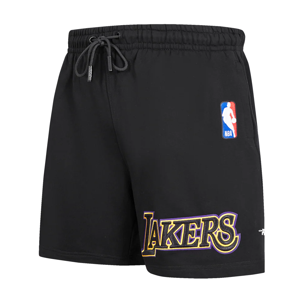 NBA LOS ANGELES LAKERS RETRO CLASSIC MEN'S SHORT (BLACK)