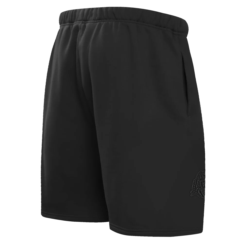 NBA LOS ANGELES LAKERS NEUTRAL MEN'S SHORT (BLACK) - Image 3