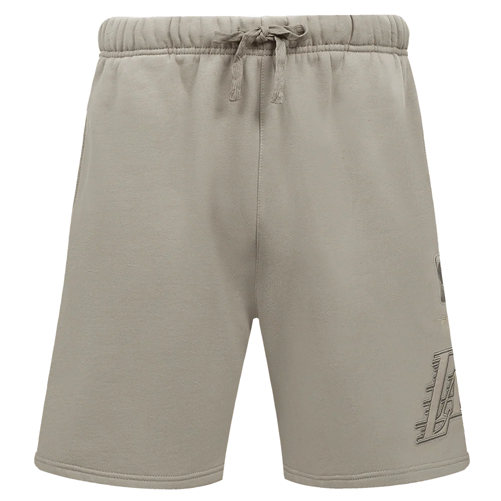 NBA LOS ANGELES LAKERS NEUTRAL MEN'S SHORT (TAUPE) - Image 2