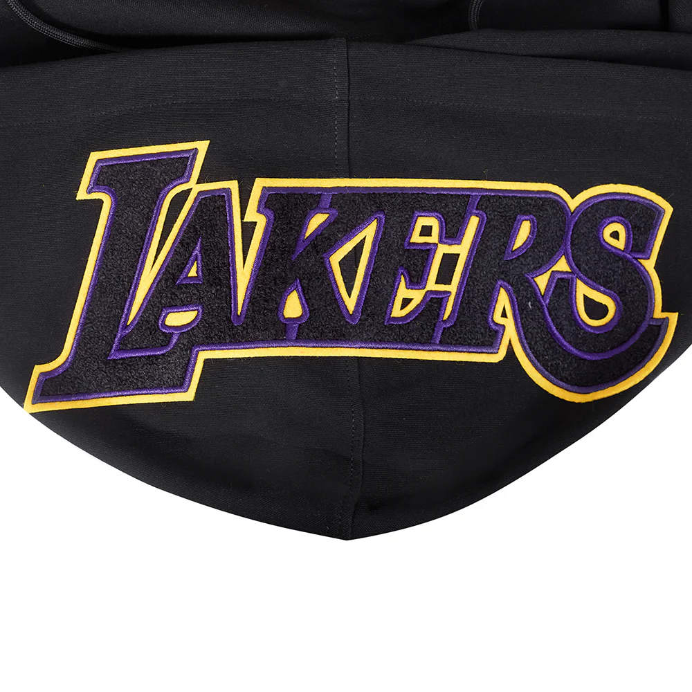 NBA LOS ANGELES LAKERS JAMES #23 MEN'S HOODIE (BLACK) - Image 8