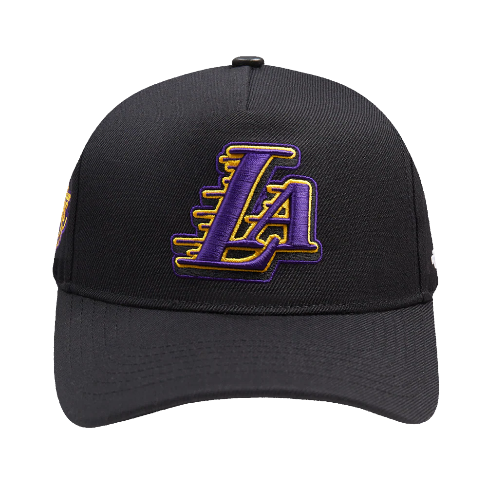 NBA LOS ANGELES LAKERS CITY EDITION 24-25 PINCH FRONT SNAPBACK HAT (BLACK)