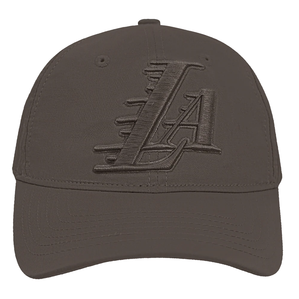 NBA LOS ANGELES LAKERS NEUTRAL MEN'S DAD HAT (DARK TAUPE)
