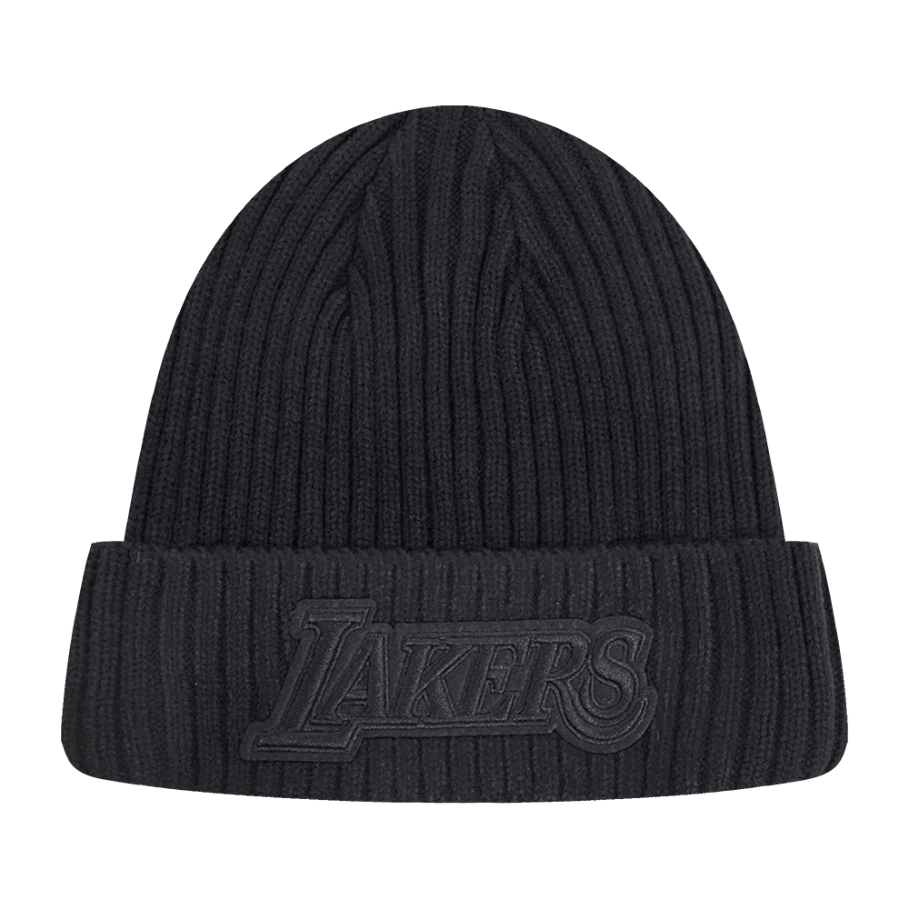 NBA LOS ANGELES LAKERS NEUTRAL BEANIE (BLACK)