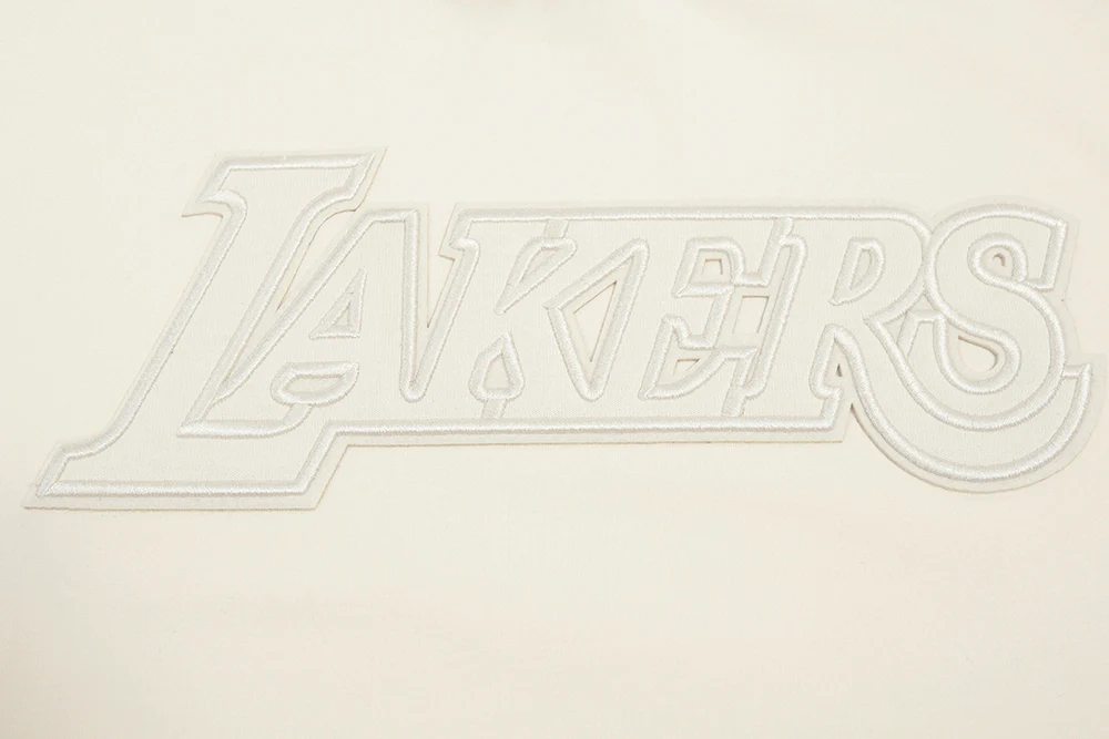 NBA LOS ANGELES LAKERS NEUTRAL WOMEN'S BOXY TEE (EGGSHELL) - Image 5