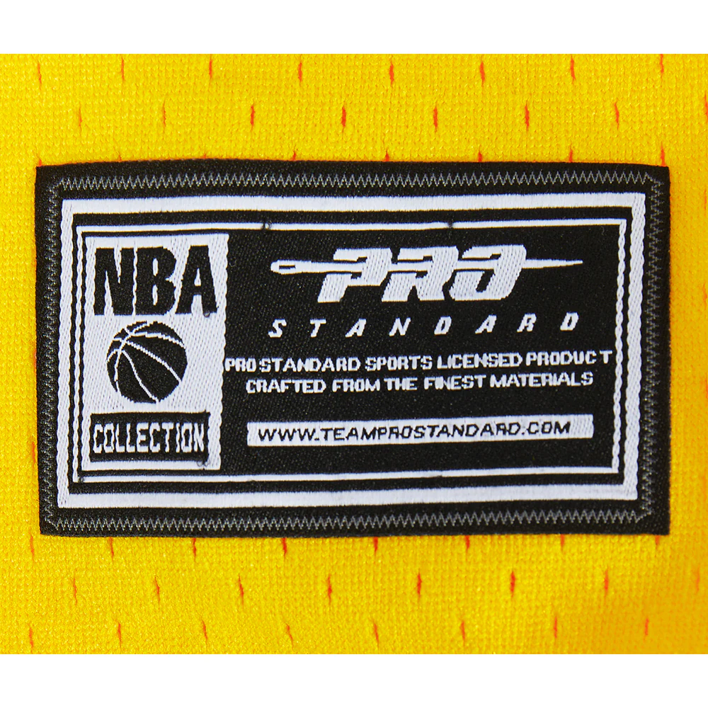 NBA LOS ANGELES LAKERS CLASSIC BIG BOYS SHORT SLEEVE MESH TEE (YELLOW/PURPLE) - Image 8