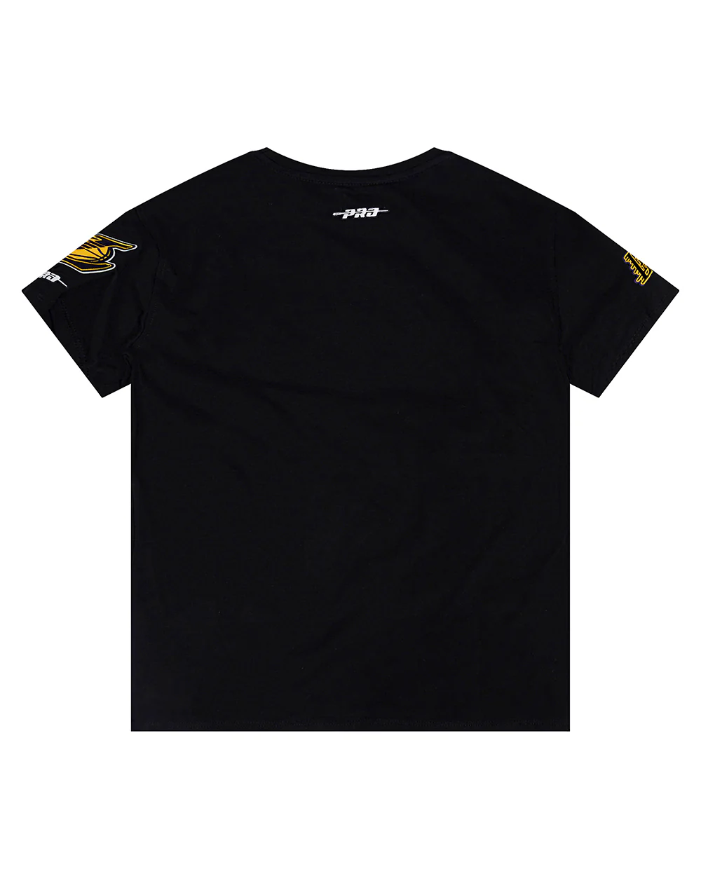 NBA LOS ANGELES LAKERS RETRO CLASSIC SINGLE JERSEY BIG BOYS SINGLE JERSEY TEE (BLACK) - Image 2