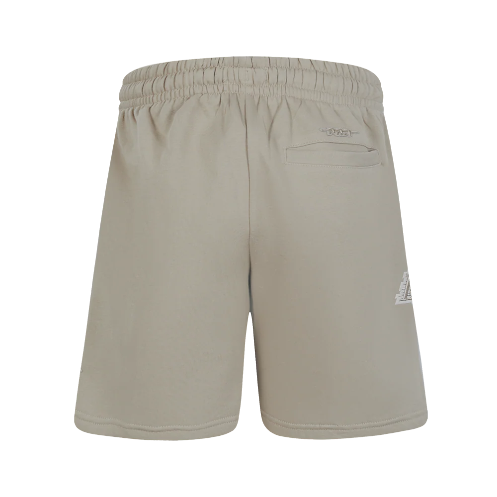 NBA LOS ANGELES LAKERS NEUTRAL BIG BOYS FLC SHORT (TAUPE) - Image 4
