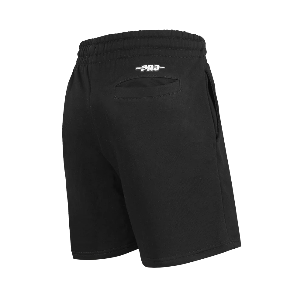 NBA LOS ANGELES LAKERS RETRO CLASSIC BIG BOY'S FLC SHORT (BLACK) - Image 3