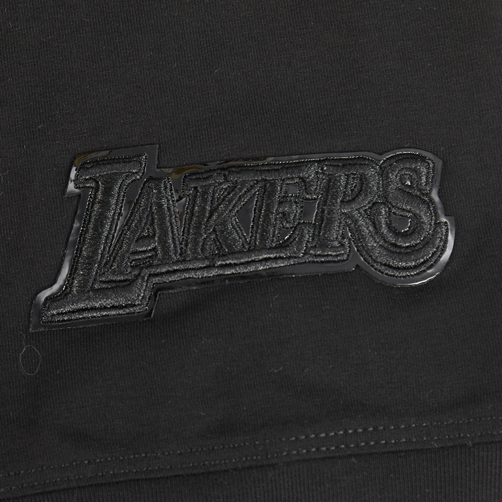 NBA LOS ANGELES LAKERS TRIPLE BLACK WOMEN'S BODY CON DRESS (TRIPLE BLACK) - Image 6