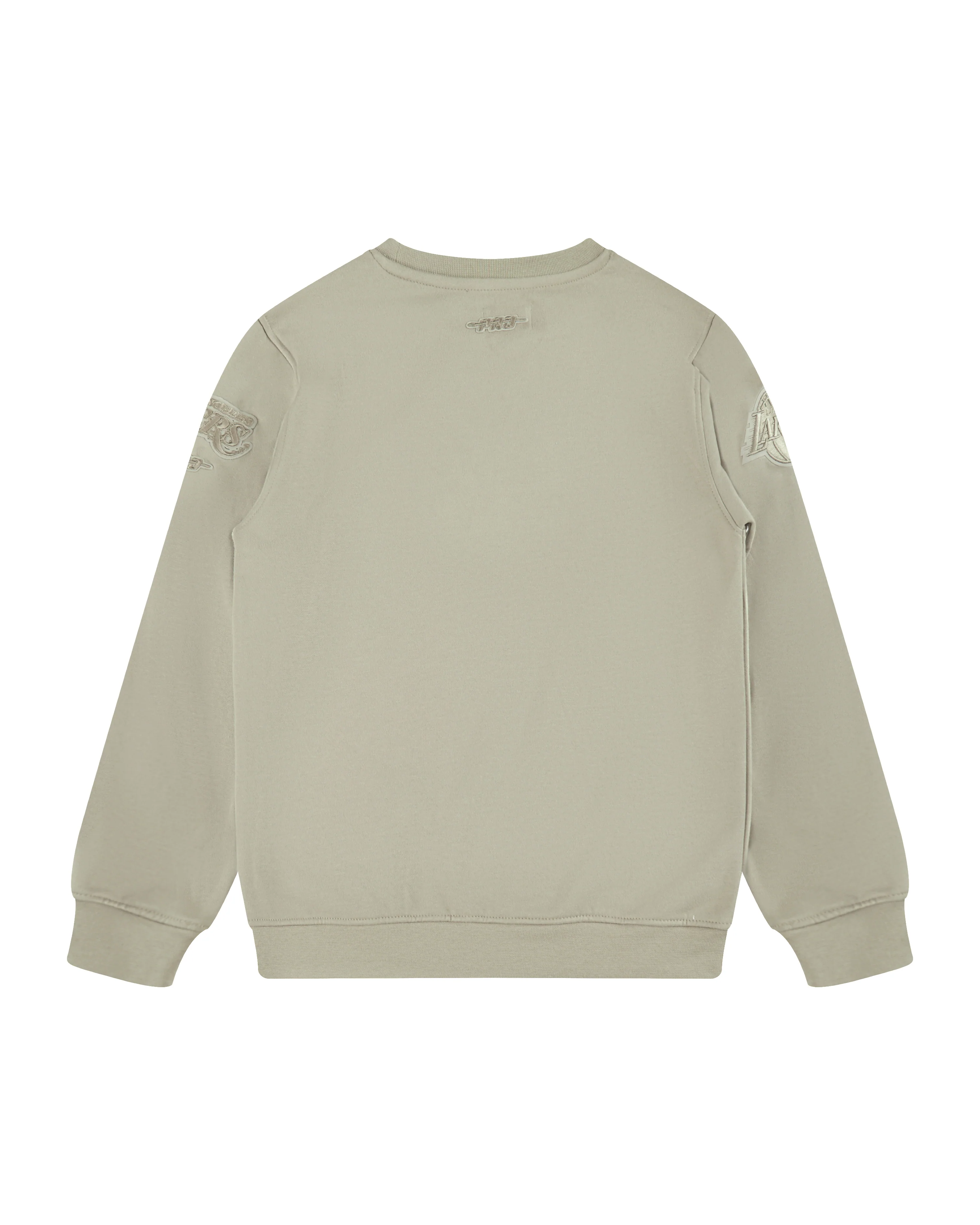 NBA LOS ANGELES LAKERS NEUTRAL BIG BOYS FLEECE CREWNECK (TAUPE) - Image 2