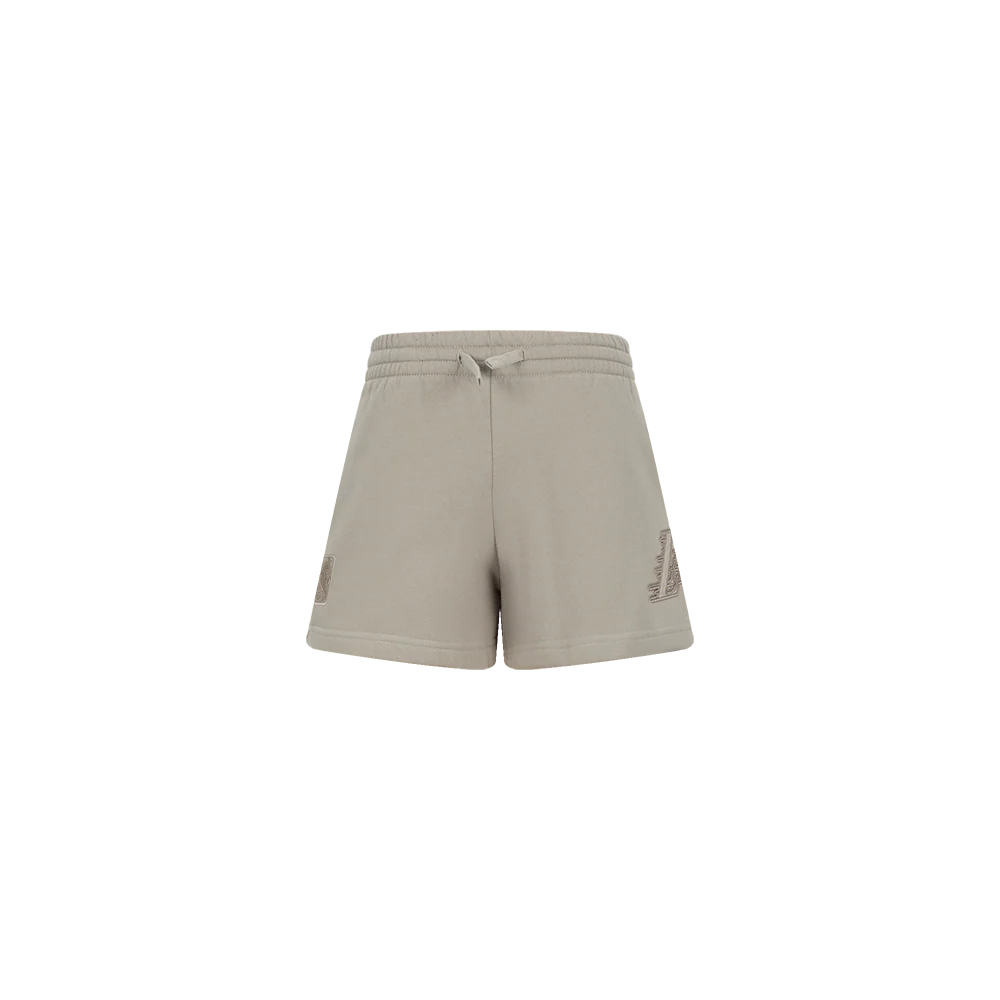 NBA LOS ANGELES LAKERS NEUTRAL BIG GIRLS FLC SHORT (TAUPE) - Image 2