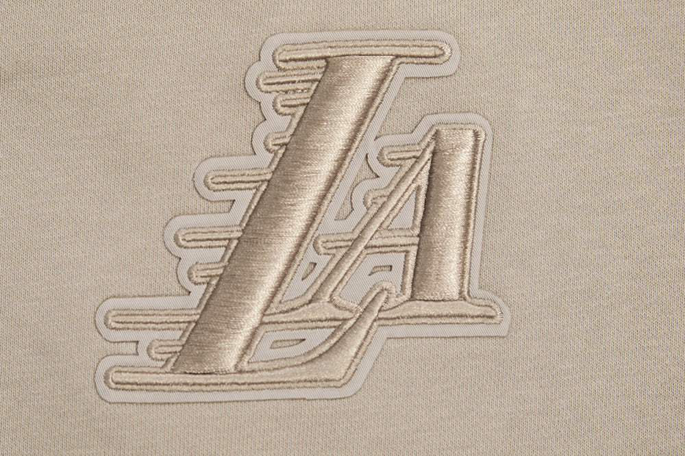 NBA LOS ANGELES LAKERS NEUTRAL WOMEN'S CREWNECK (TAUPE) - Image 6