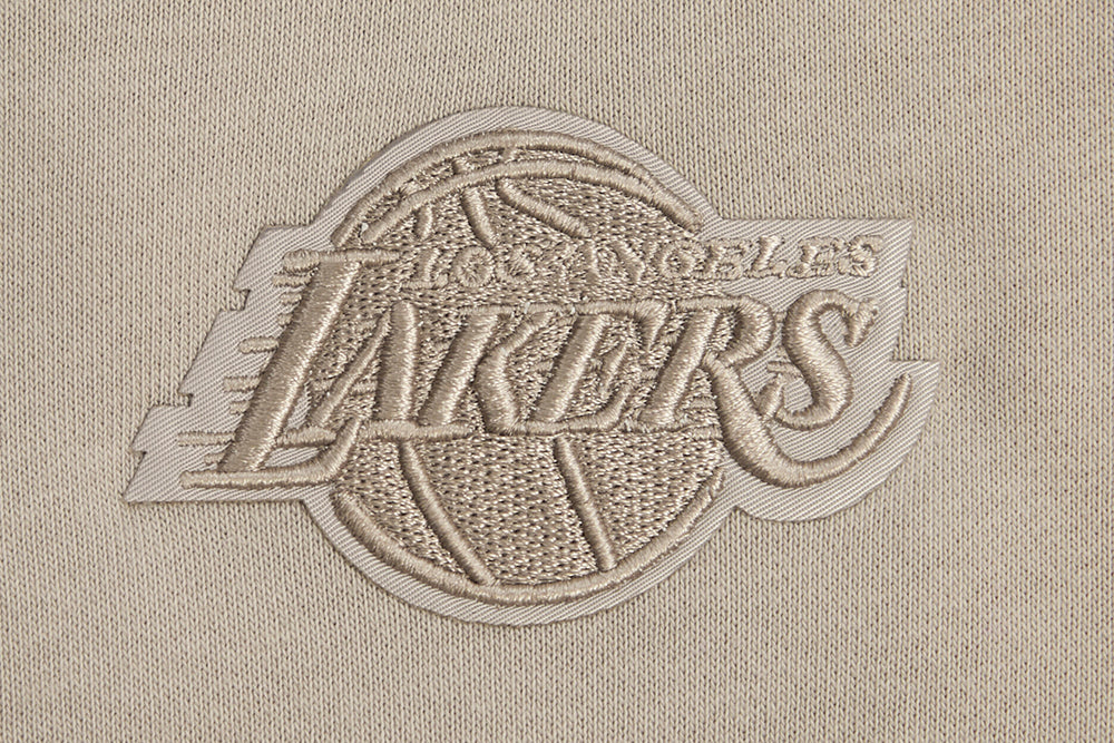 NBA LOS ANGELES LAKERS NEUTRAL WOMEN'S CREWNECK (TAUPE) - Image 7